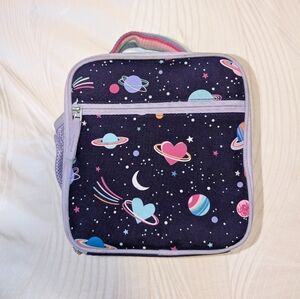 Pottery Barn Kids Makenzie Rainbow Heart Galaxy Lunch Box
